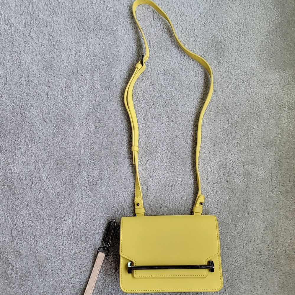 Bright yellow Botkier crossbody